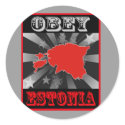 Obey Estonia stickers