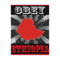 Obey Ethiopia postcards by coolcountry Obey Ethiopia postcards