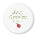 obey gravity- it's the law! magnets