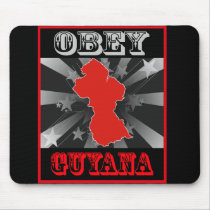 Obey Guyana mousepads