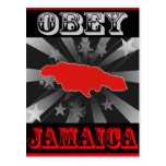 Obey Jamaica Postcard