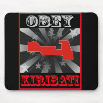 Obey Kiribati mousepads