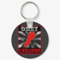 Obey Lebanon keychains by coolcountry Obey Lebanon keychains