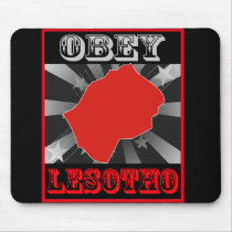 Obey Lesotho Mousepads