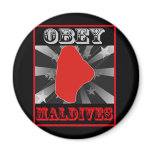 Obey Maldives magnets