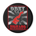 Obey Monaco magnets by coolcountry Obey Monaco magnets