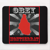 Obey Montserrat mousepads