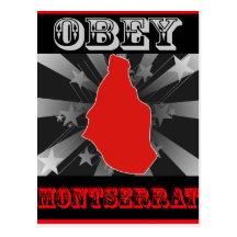 Obey Montserrat Postcards