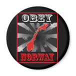 Obey Norway magnets
