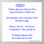 OBEY poster posters