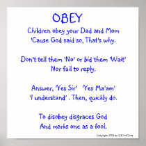 OBEY poster