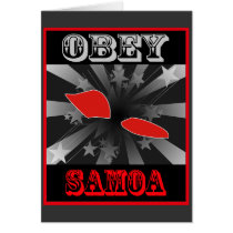 Obey Samoa cards