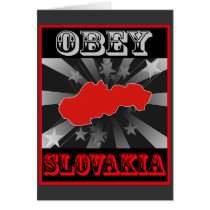 Obey Slovakia cards by coolcountry Obey Slovakia cards