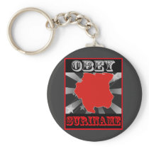 Obey Suriname Keychains