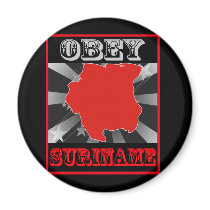 Obey Suriname magnets