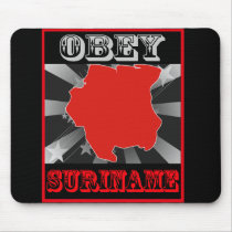 Obey Suriname mousepads
