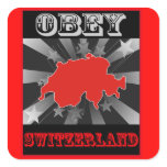 Obey Switzerland stickers