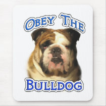 Obey the Bulldog mousepads by GreyWolfCreation Obey the Bulldog mousepads