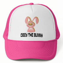 Obey the Bunny Trucker Hats