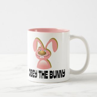 Obey the Bunny Mug