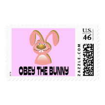 Obey the Bunny Postage
