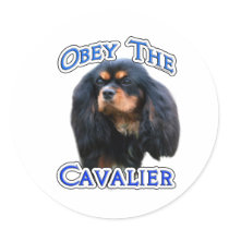 Obey the Cavalier - Sticker