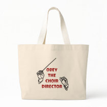 Obey the Choir Director Canvas Bag