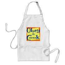 Obey the Cook Funny Kitchen Saying Apron