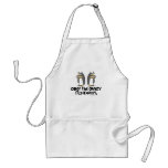 Obey The Crazy Penguins Aprons