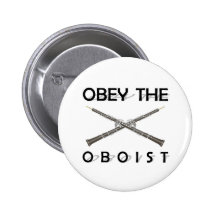 Obey the Oboist Buttons