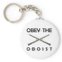 Obey the Oboist Key Chains