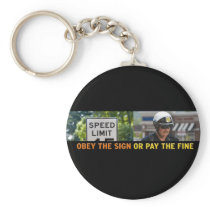 Obey the Sign Keychain