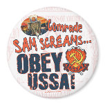 Obey the USSA the Scream Magnet