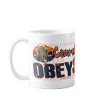 Obey the USSA the Scream Mug