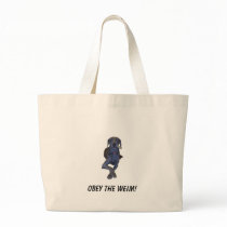 Obey the Weim! Weimaraner Bag
