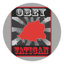 Obey Vatican stickers