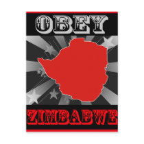 Obey Zimbabwe postcards by coolcountry Obey Zimbabwe postcards