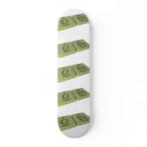 Obi as O Oxygen and Bi Bismuth Skate Deck