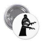 Obispo negro Button del zombi Pin