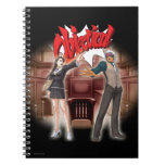 Objection! Mia & Godot Spiral Notebook