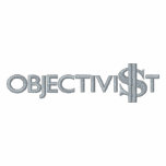 Objectivist ladies zip hoody