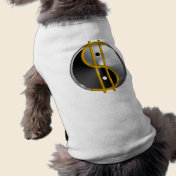 Objectivist Yin/Yang  dog shirt