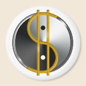 Objectivist Yin/Yang  magnet