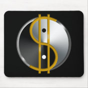 Objectivist Yin/Yang mousepad