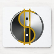 Objectivist Yin/Yang  mouspad
