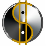 Objectivist Yin/Yang sculpture