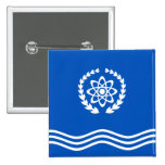 Obninsk(Kaluga Oblast), Russia flag Pinback Buttons