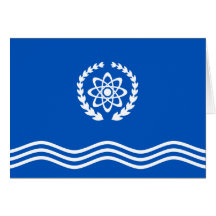 Obninsk(Kaluga Oblast), Russia flag Cards