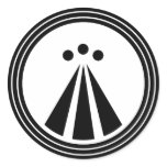 OBOD Symbol Round Sticker