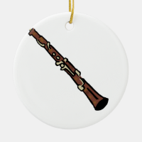 Oboe Abstract Brown Graphic Image Music Design Ornament